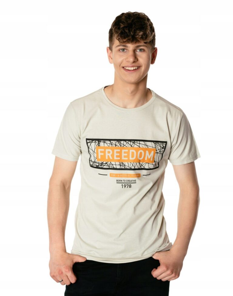 Koszulka Podkoszulek Tshirt Męski Shirt KM26-4 XXL