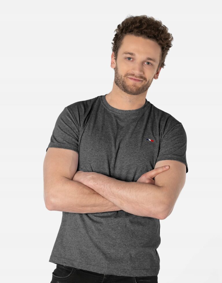 Duża Koszulka Podkoszulek Męski T-shirt 542-8 6XL