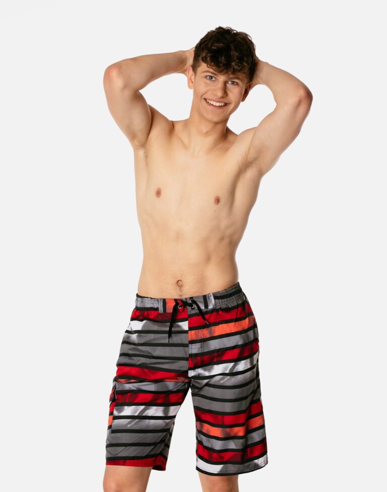 Krótkie Szorty Kąpielówki Plażowe Męskie 285-1 3XL