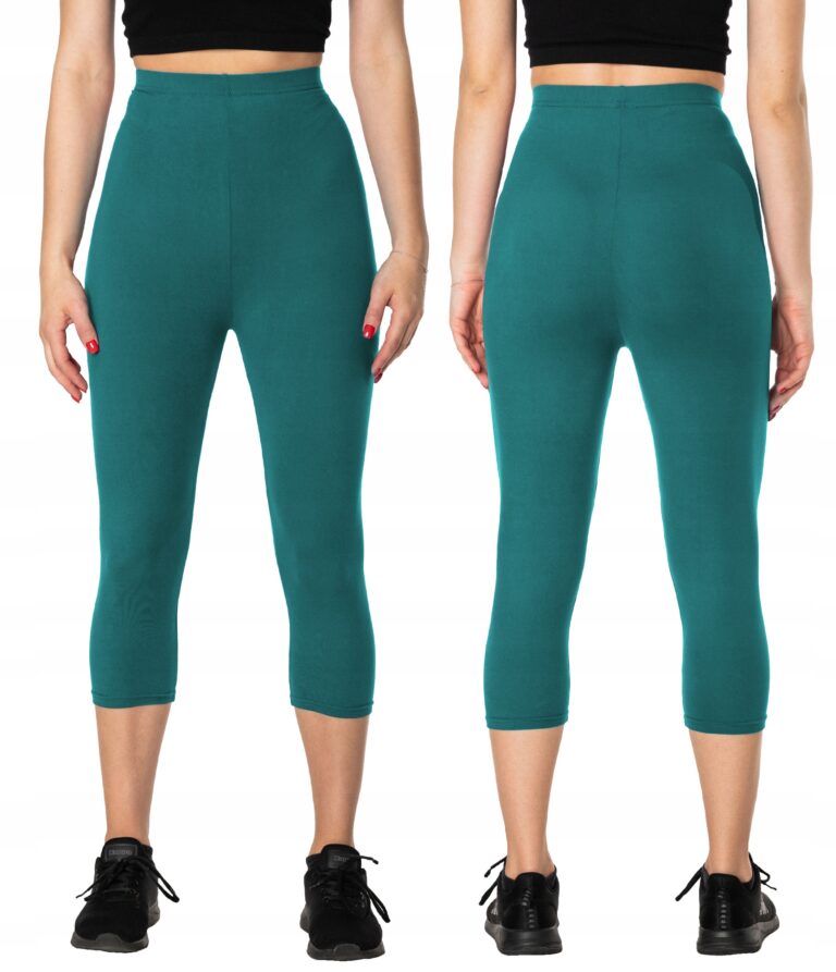 Duże Spodnie Legginsy Damskie Bambus 3787-6 11XL