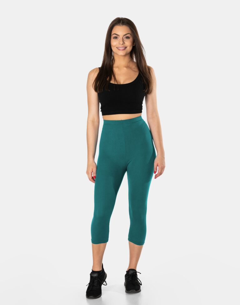 Duże Spodnie Legginsy Damskie Bambus 3787-6 11XL