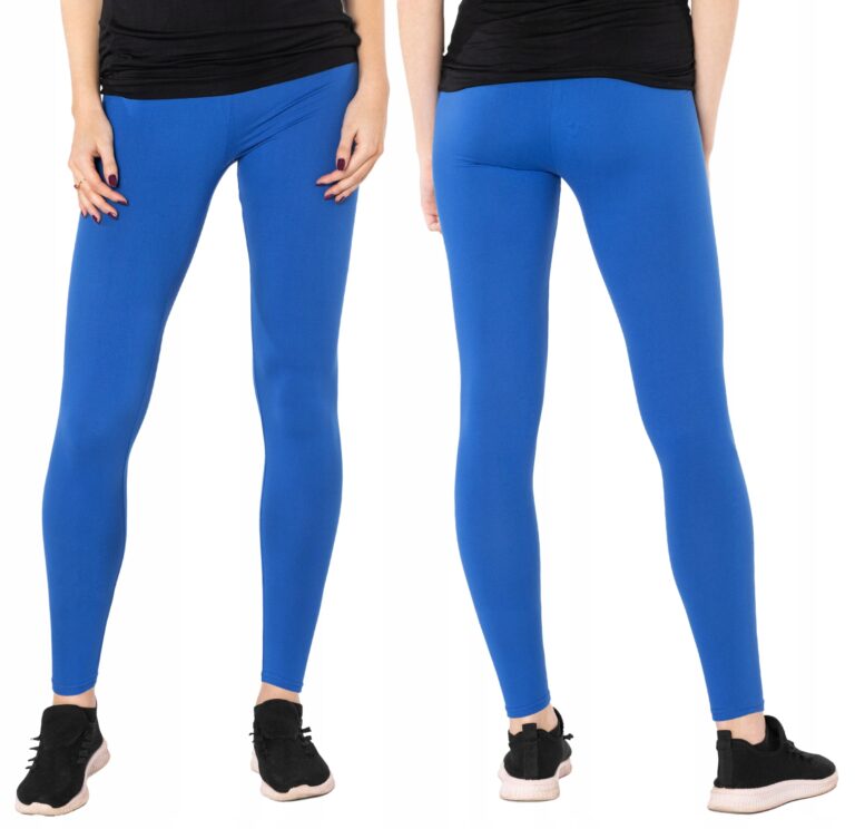 Duże Spodnie Legginsy Damskie Bambusowe 3976-5 8XL