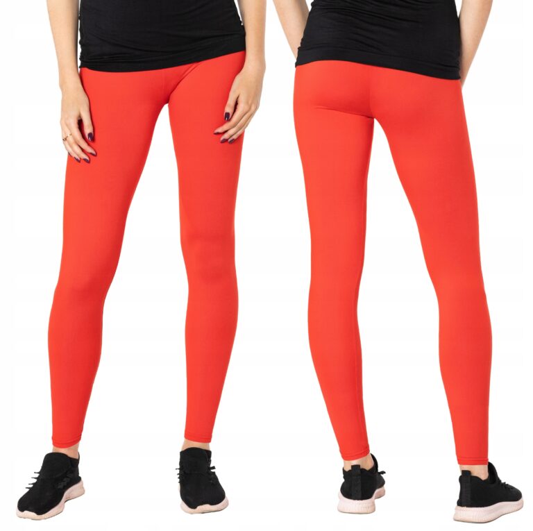 Duże Legginsy Getry Damskie Bambusowe 3976-4 8XL