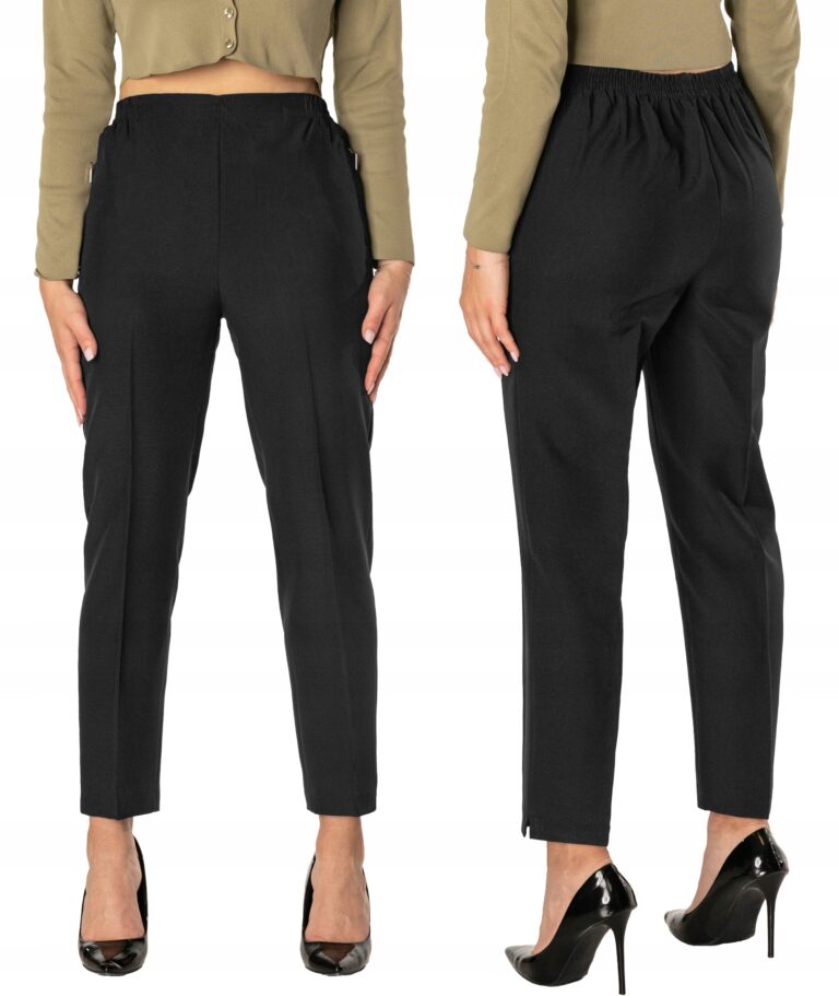 Eleganckie Spodnie Cygaretki Damskie VIP S002-1 26