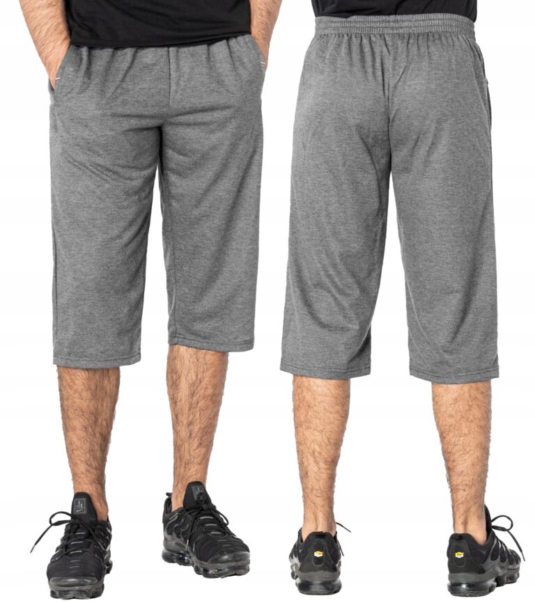 Krótkie Spodenki Szorty Dresowe Męskie 66429-1 XXL