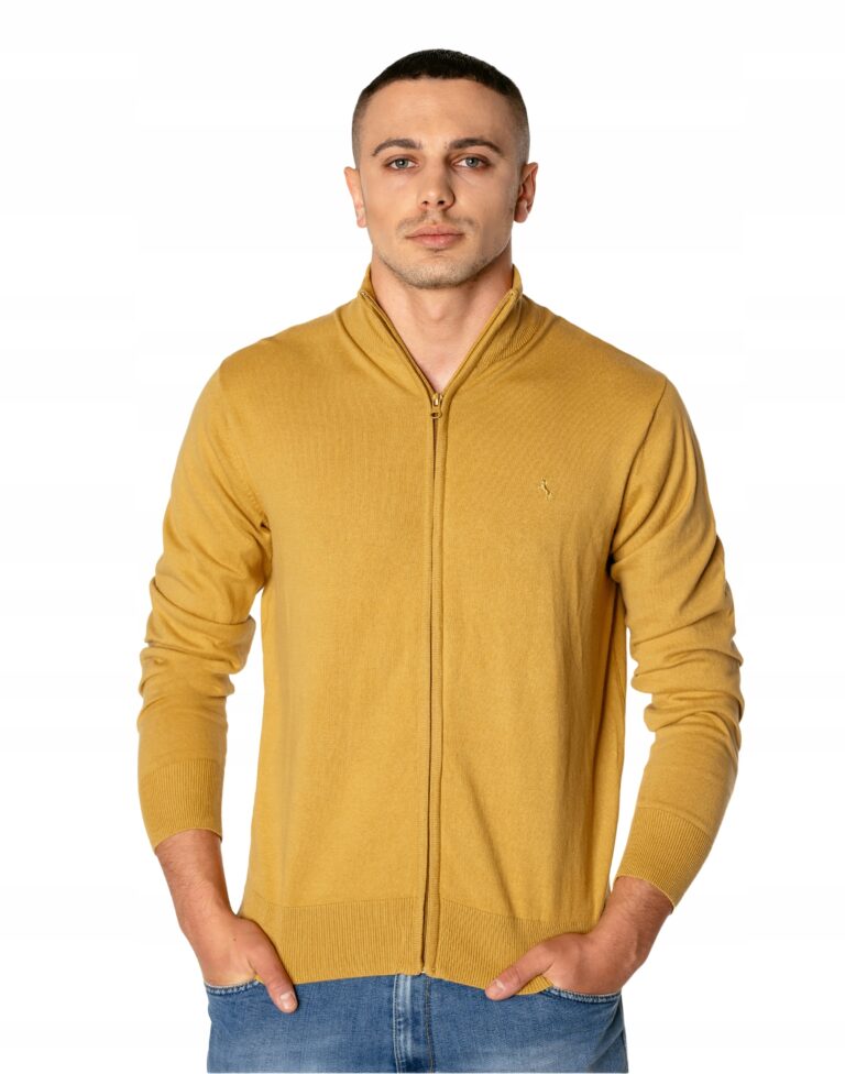 Sweter Męski Rozsuwany na Zamek S3S YTFC-02 3XL