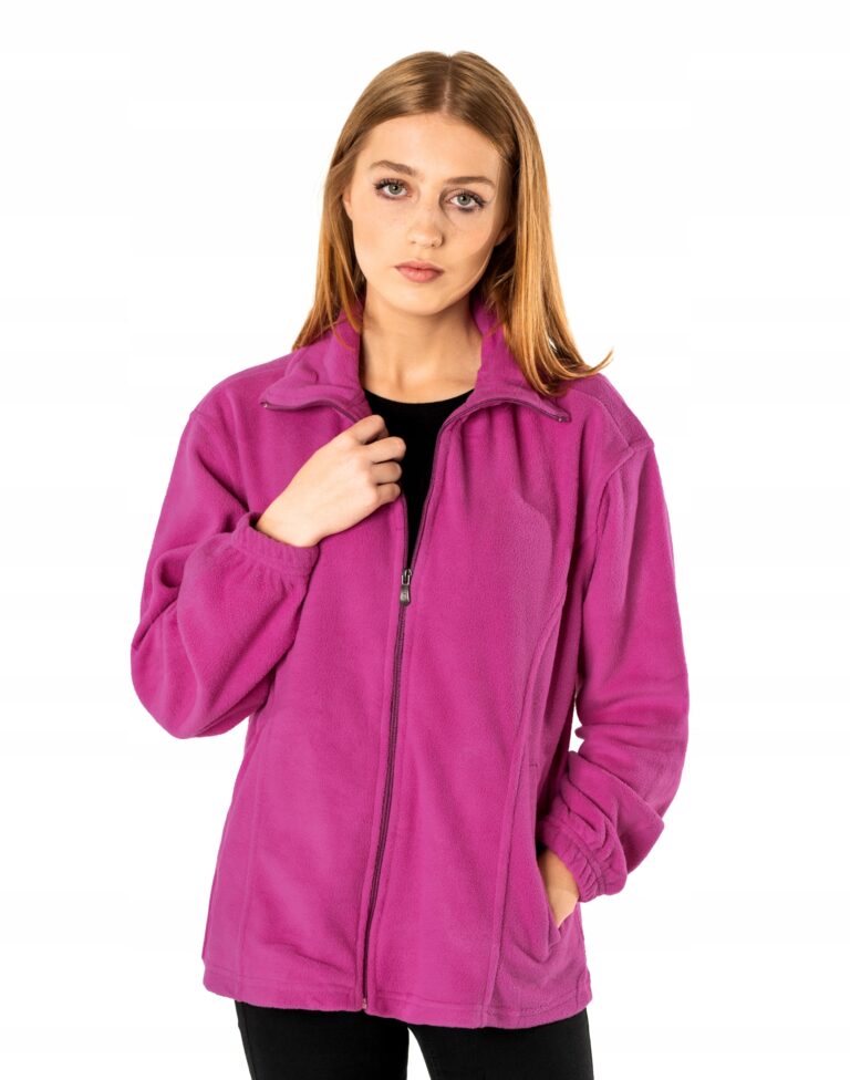 Ciepła Bluza Polarowa Damska Zasuwana 3048-3 r XL