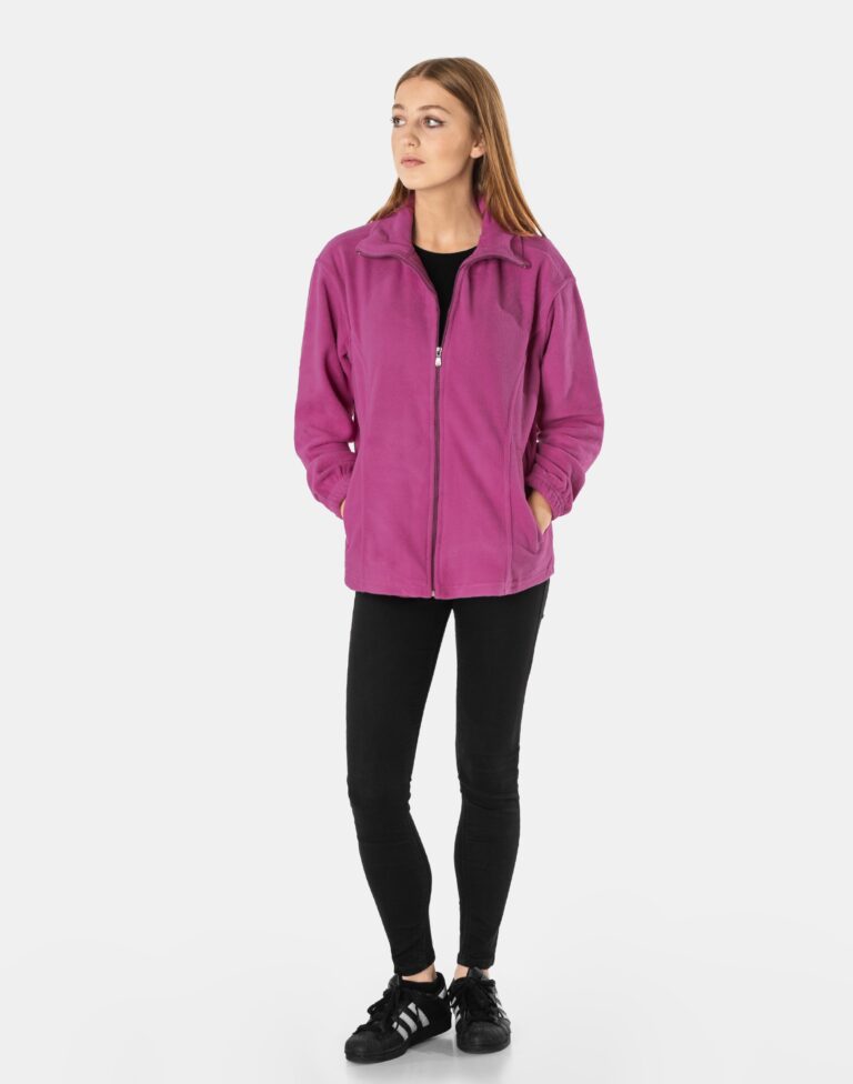 Ciepła Bluza Polarowa Damska Zasuwana 3048-3 r XL