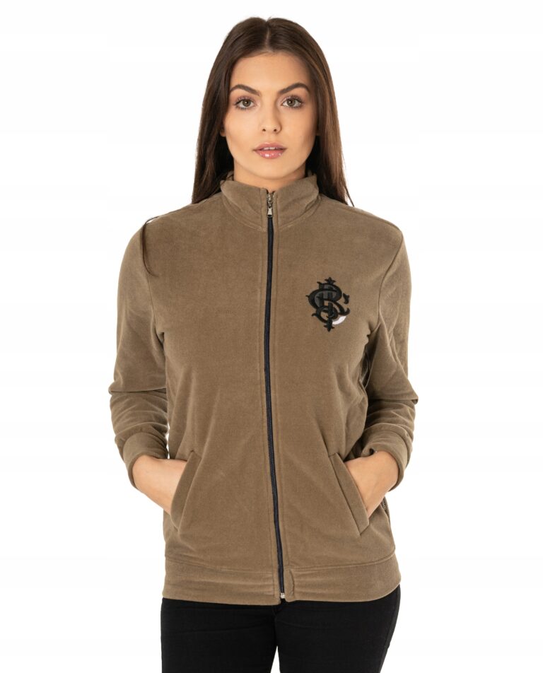 Ciepła Bluza Polarowa Damska Rozsuwana 7002-4 XL
