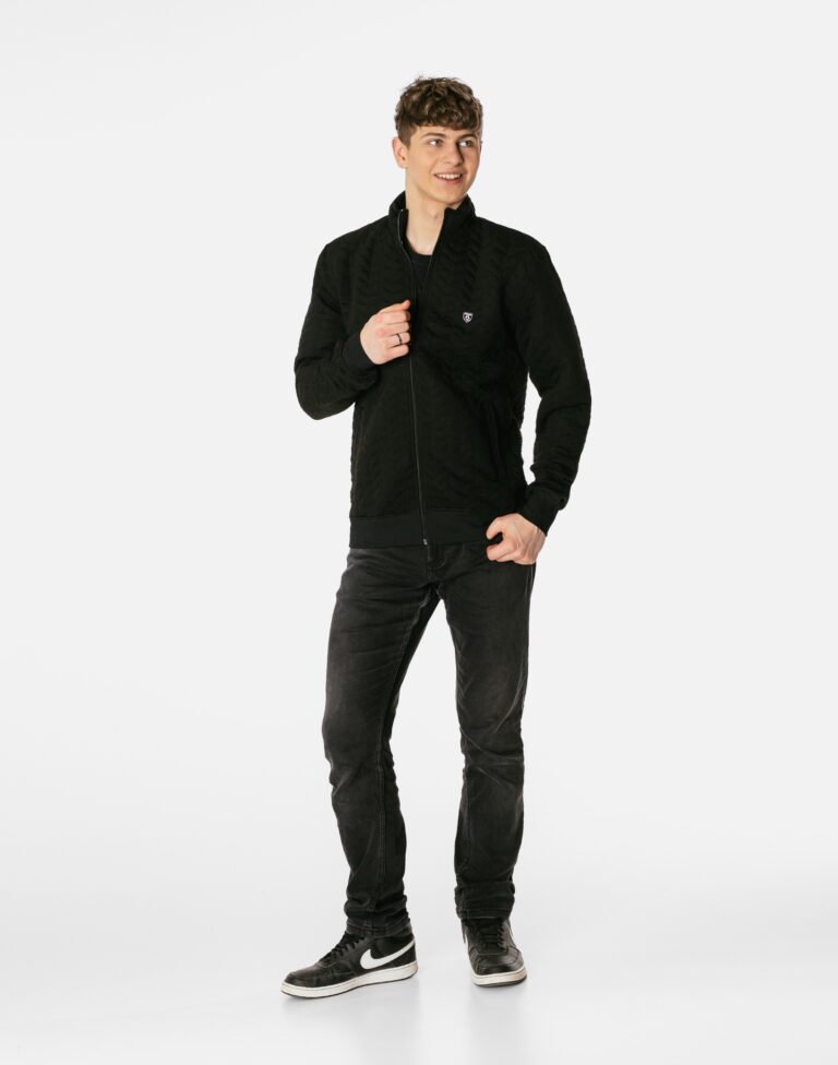 Sportowa Bluza Męska Rozsuwana Bomberka 6485-1 3XL