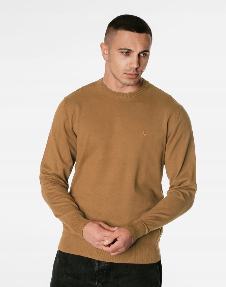 Elegancki Cienki Sweter Męski Półgolf Klasyczny Gładki Pół Golf S4S C2 XXL