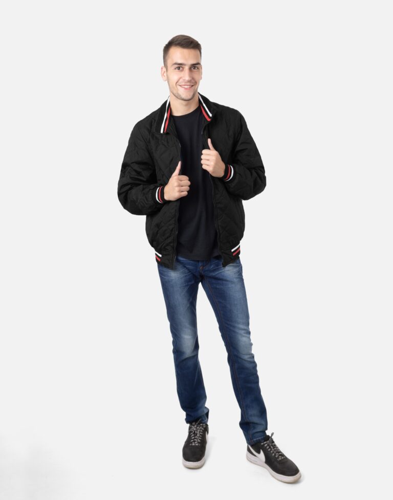 Kurtka Męska Zimowa Ocieplana JRX10 r XL czarna