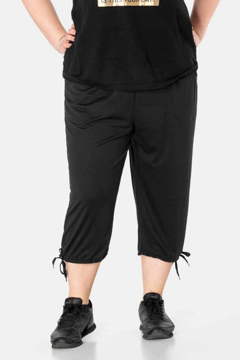 Duże Krótkie Spodenki Damskie Rybaczki 838-2 5XL