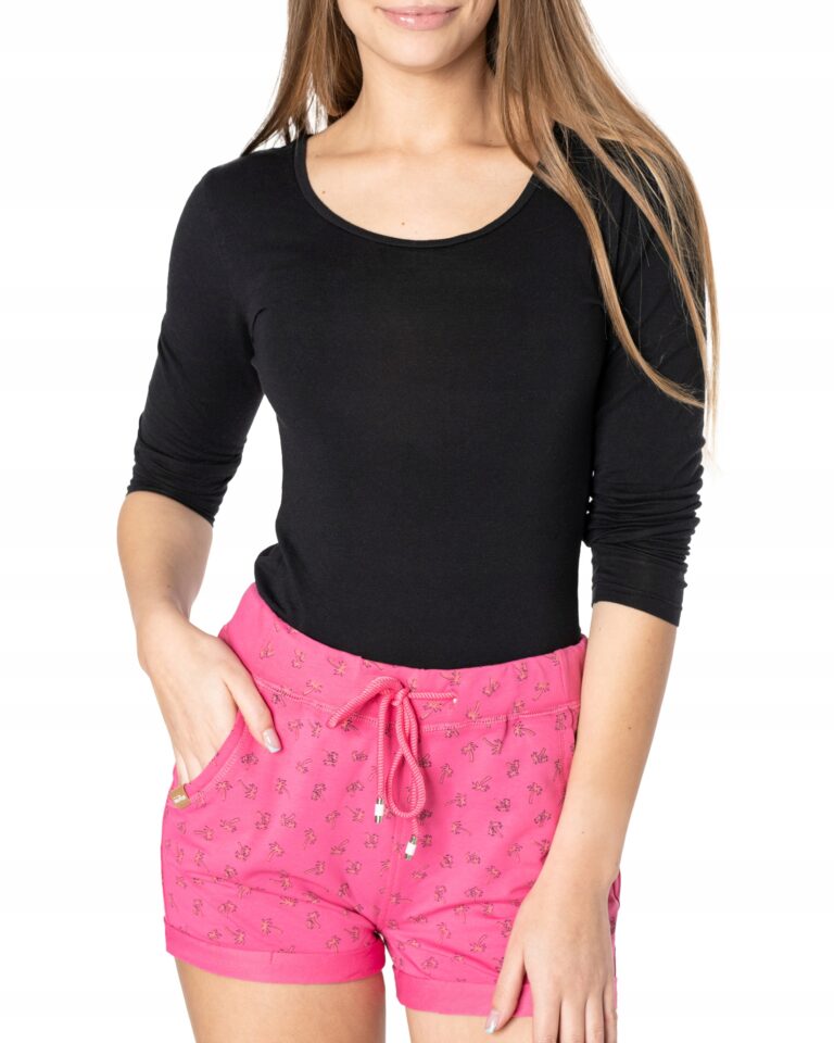 Krótkie Spodenki Szorty Damskie na Lato 46596-2 M