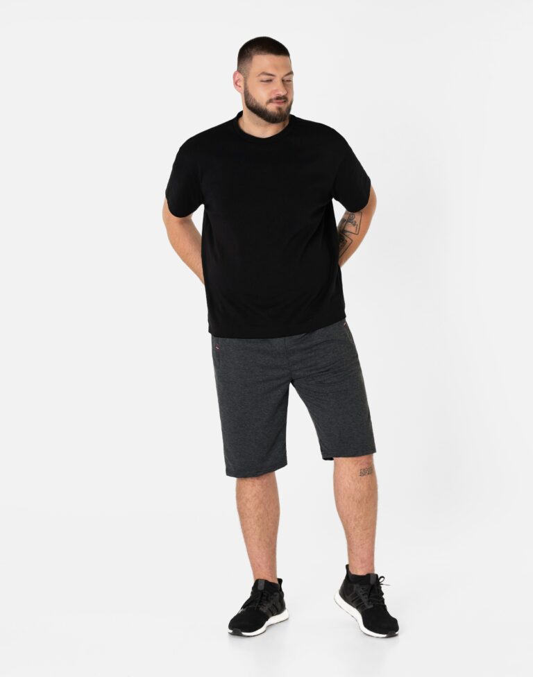 Krótkie Spodnie Spodenki Dresowe Męskie Szorty Dresy Sportowe 66498-03 4XL