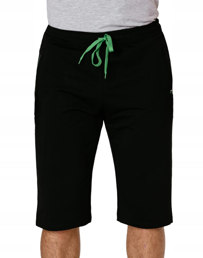 Krótkie Spodnie Spodenki Dresowe Męskie Szorty Dresy Sportowe 3161-03 r 4XL
