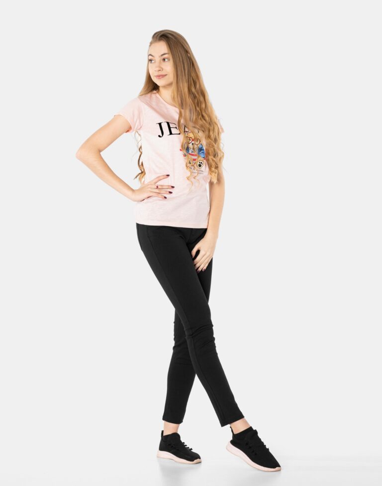 Koszulka Damska Podkoszulek T-shirt Top 382-09 r S