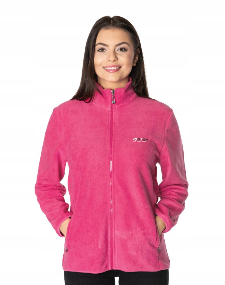 Ciepła Bluza Polarowa Damska Sportowa Rozpinana POLAR MAX Damski 3882-1 r M