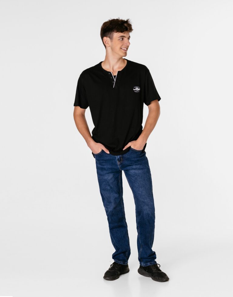 Duży Podkoszulek Koszulka T-shirt Męski Tshirt Duże Rozmiary 3648-1 5XL