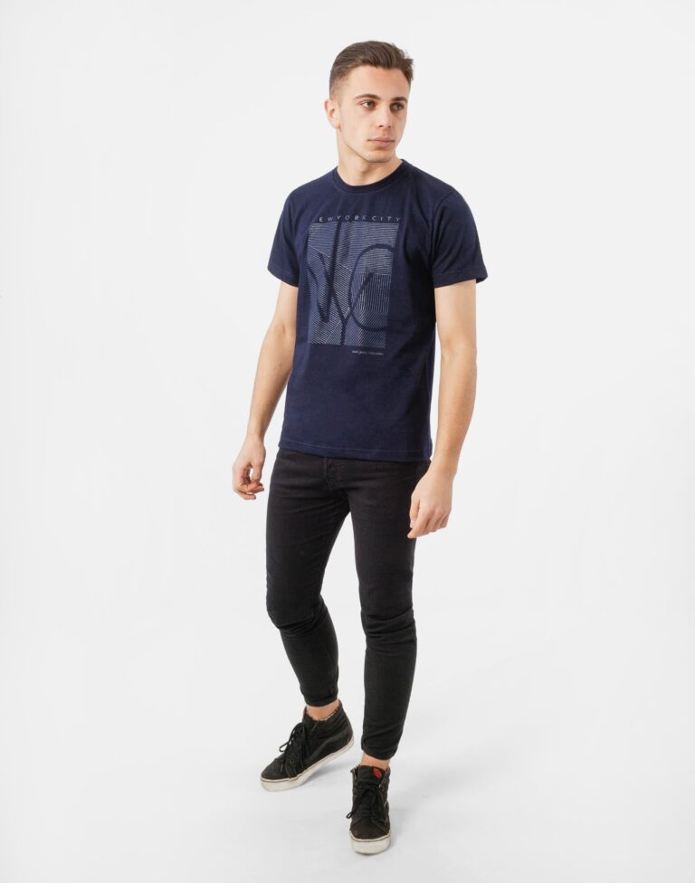 Podkoszulek Męski Koszulka T-shirt NEW YORK-04 r M