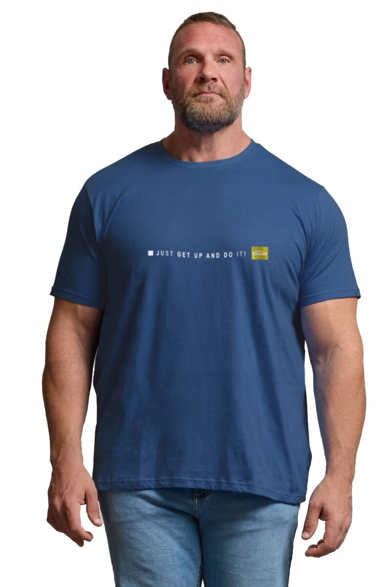 Duża Koszulka Podkoszulek Tshirt Męski Bawełniany Duże Rozmiary 2484-10 5XL