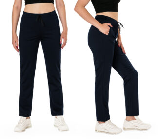 Granatowy z turkusowymi wstawkami