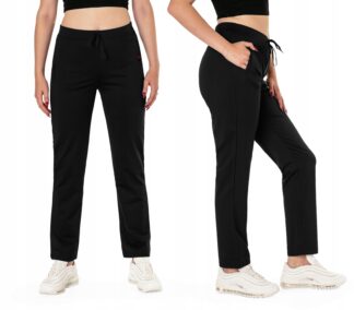 Czarny z czerwonymi wstawkami