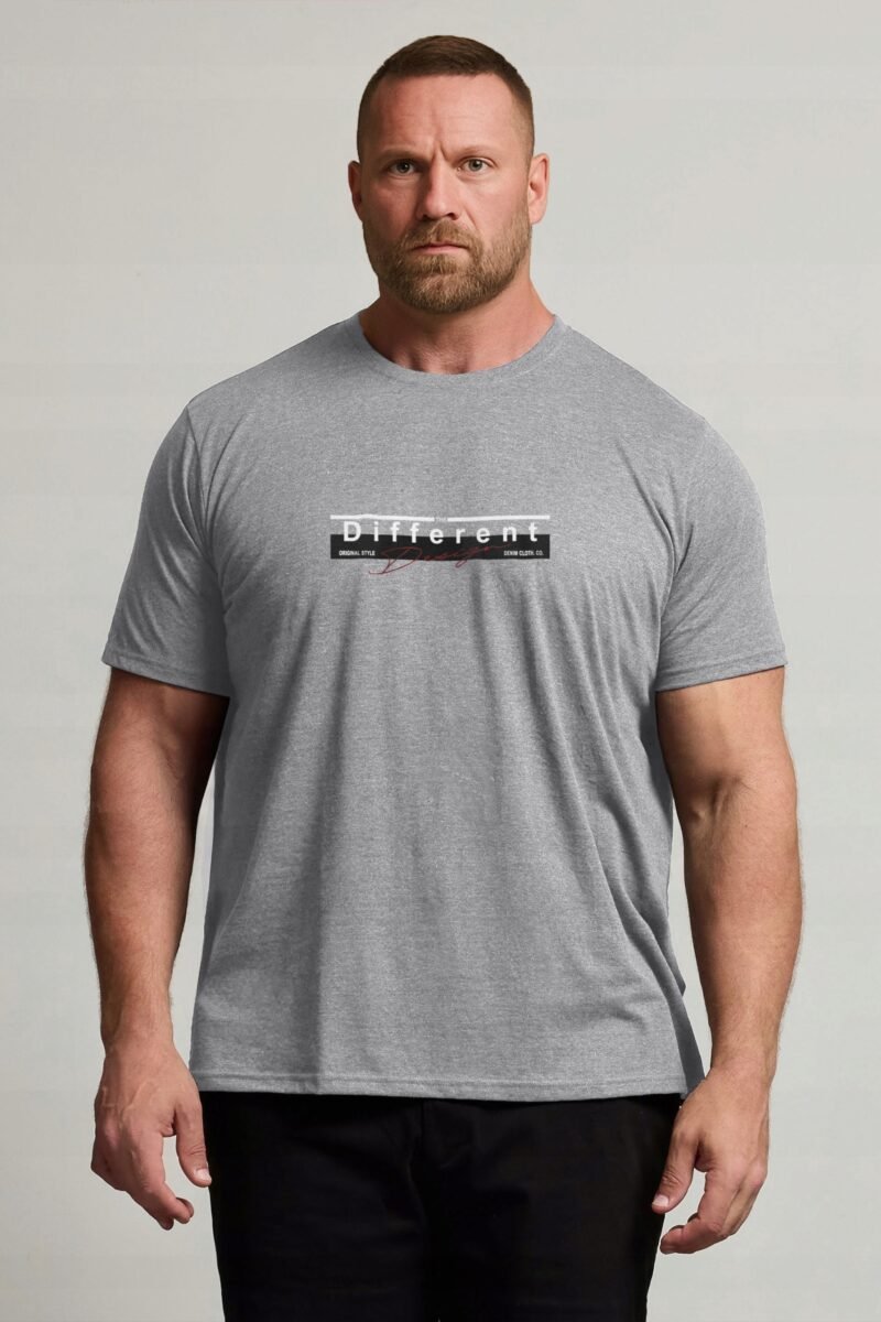 Duża Koszulka Podkoszulek T-shirt Męski Bawełniany Duże Rozmiary KM02-6 7XL