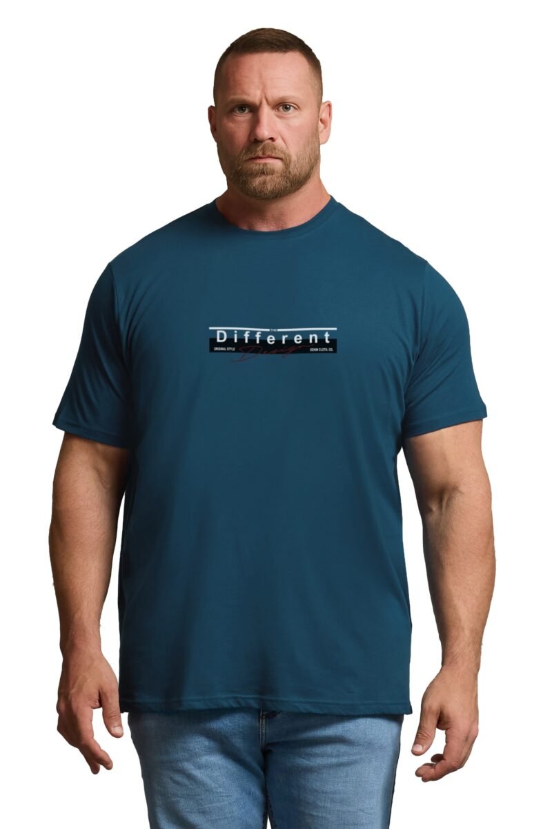 Duża Koszulka Podkoszulek T-shirt Męski Bawełniany Duże Rozmiary KM02-7 9XL