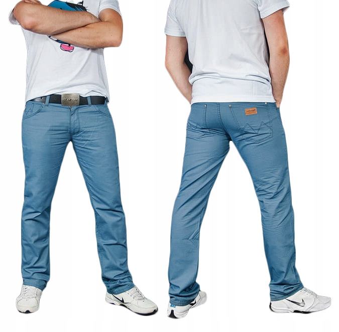 Spodnie Męskie Bawełniane HUNTER 110/1 BLUE 82 cm