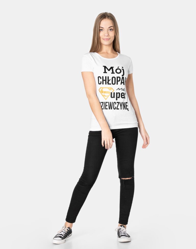 Koszulka Tshirt Bluzka Damska Podkoszulek 554-1 M