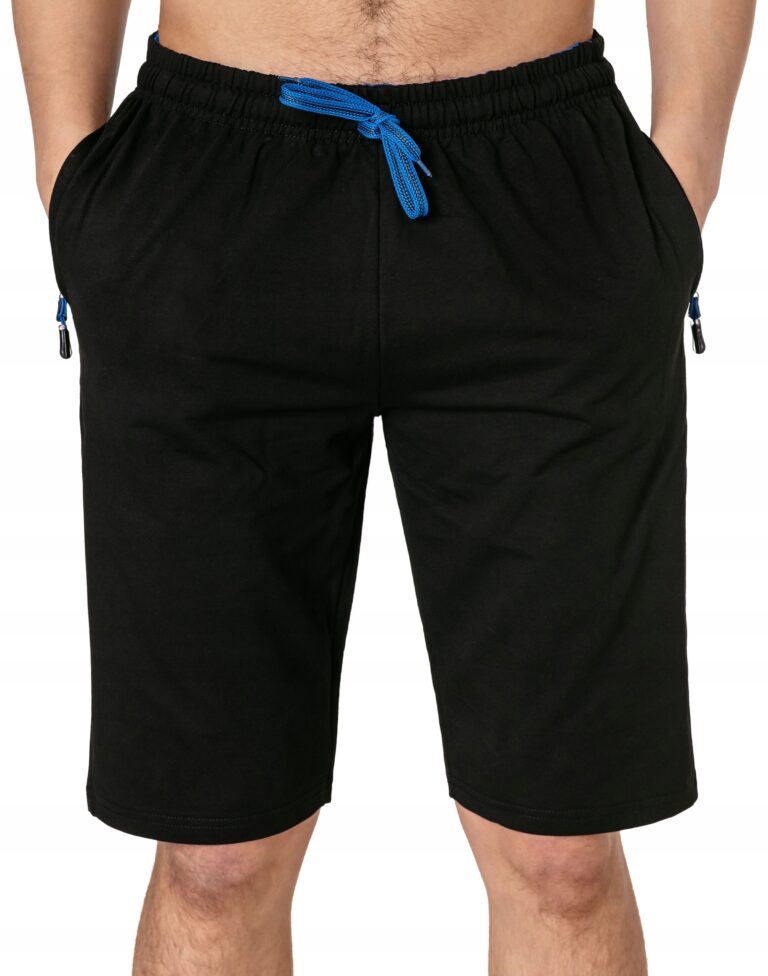 Krótkie Spodnie Spodenki Dresowe Męskie Szorty Dresy Sportowe 4306-1 r XXL