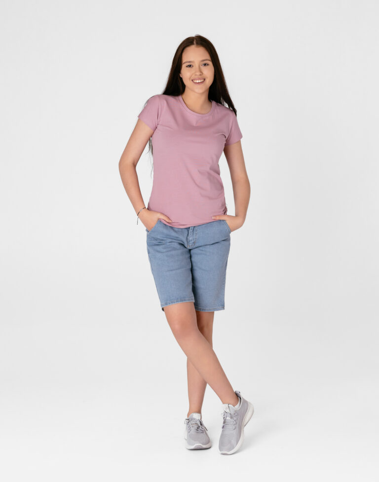 Krótkie Spodnie Spodenki Szorty Jeans Damskie Dżins na Lato HUNTER 784A W41