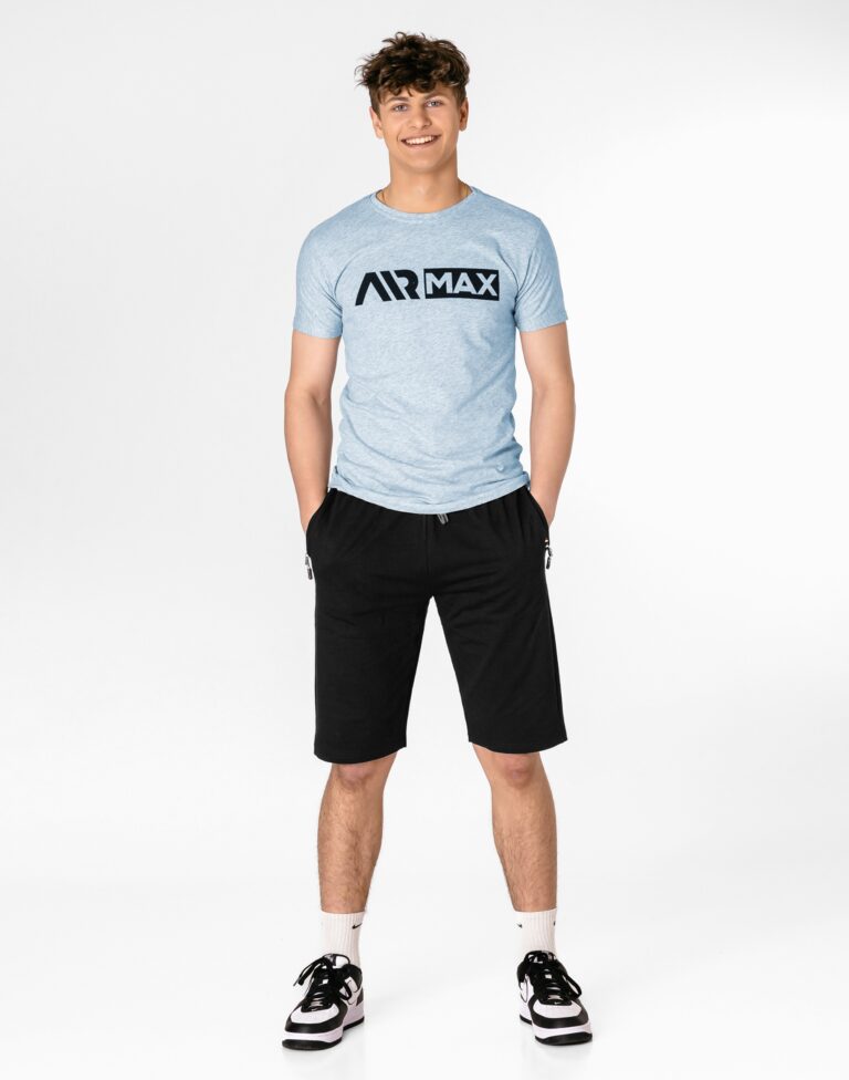 Krótkie Spodnie Spodenki Dresowe Męskie Dresy Bawełniane SPORT 4352-2 XXL