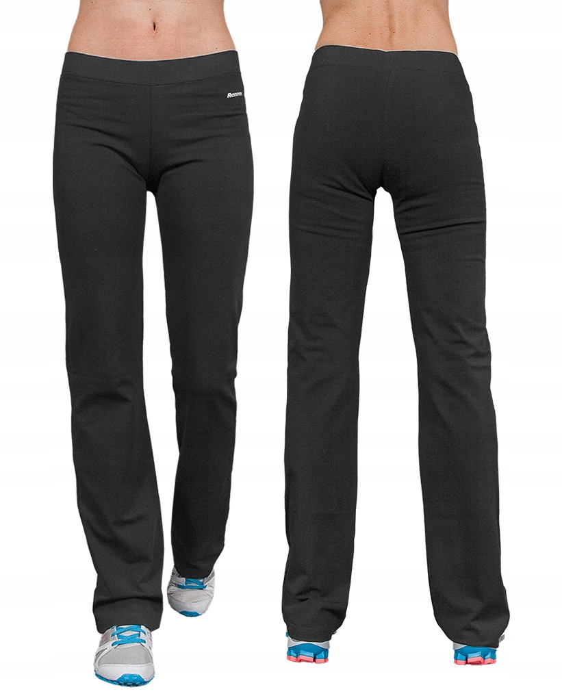 Spodnie Dresowe Sportowe Damskie Dresy Bawełniane RENNOX 102 r L/32 czarne