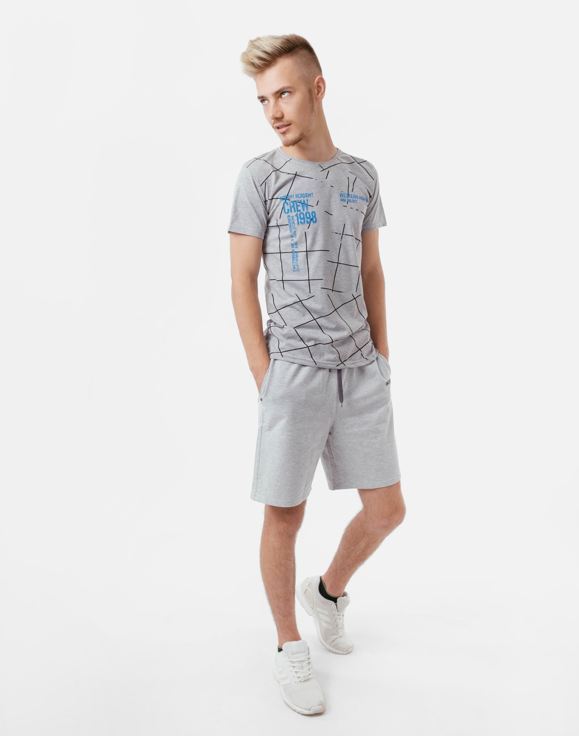 Koszulka Podkoszulek Męski T-shirt Top KM09-11 r M
