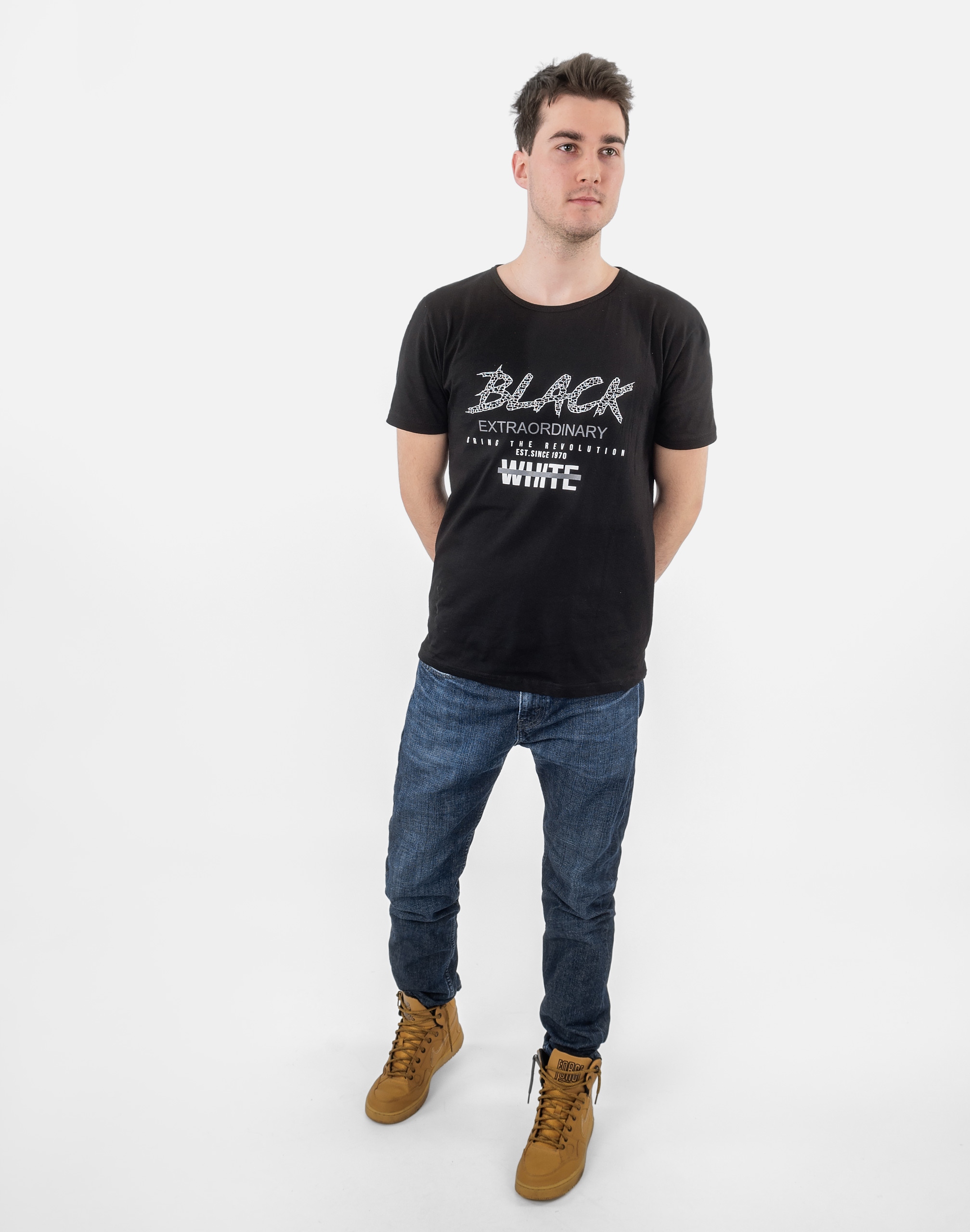 Tshirt Koszulka Podkoszulek Męski 576 r XXL czarny