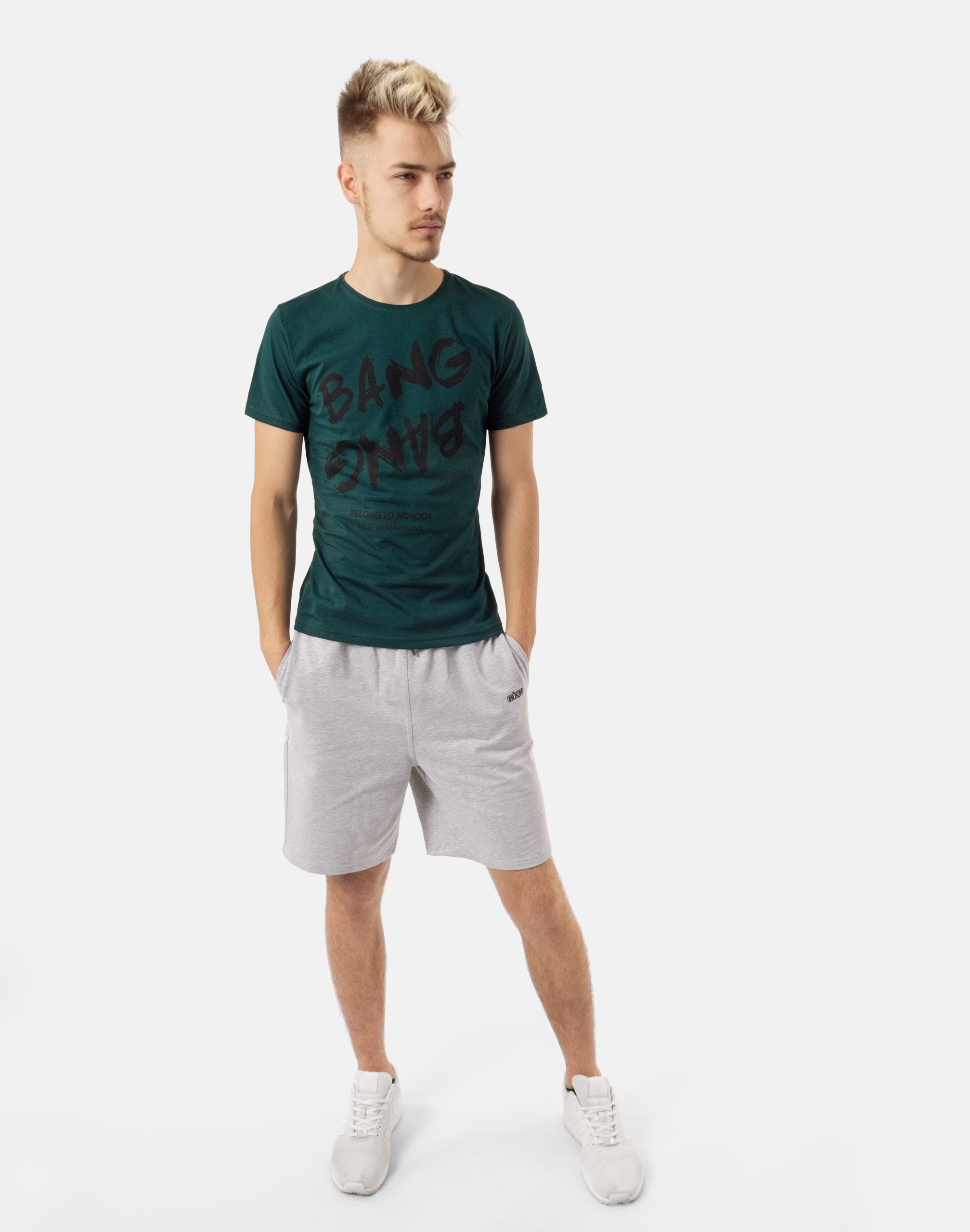Koszulka Podkoszulek Męski T-shirt Top KM12-09 XL